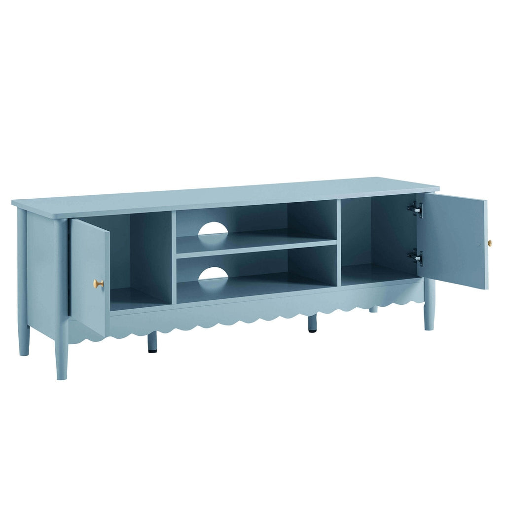 Dusklia - Betty Tv Unit for TVs up to 60  - Sky Blue