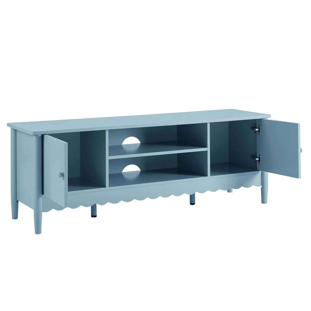 Dusklia - Betty Tv Unit for TVs up to 60  - Sky Blue