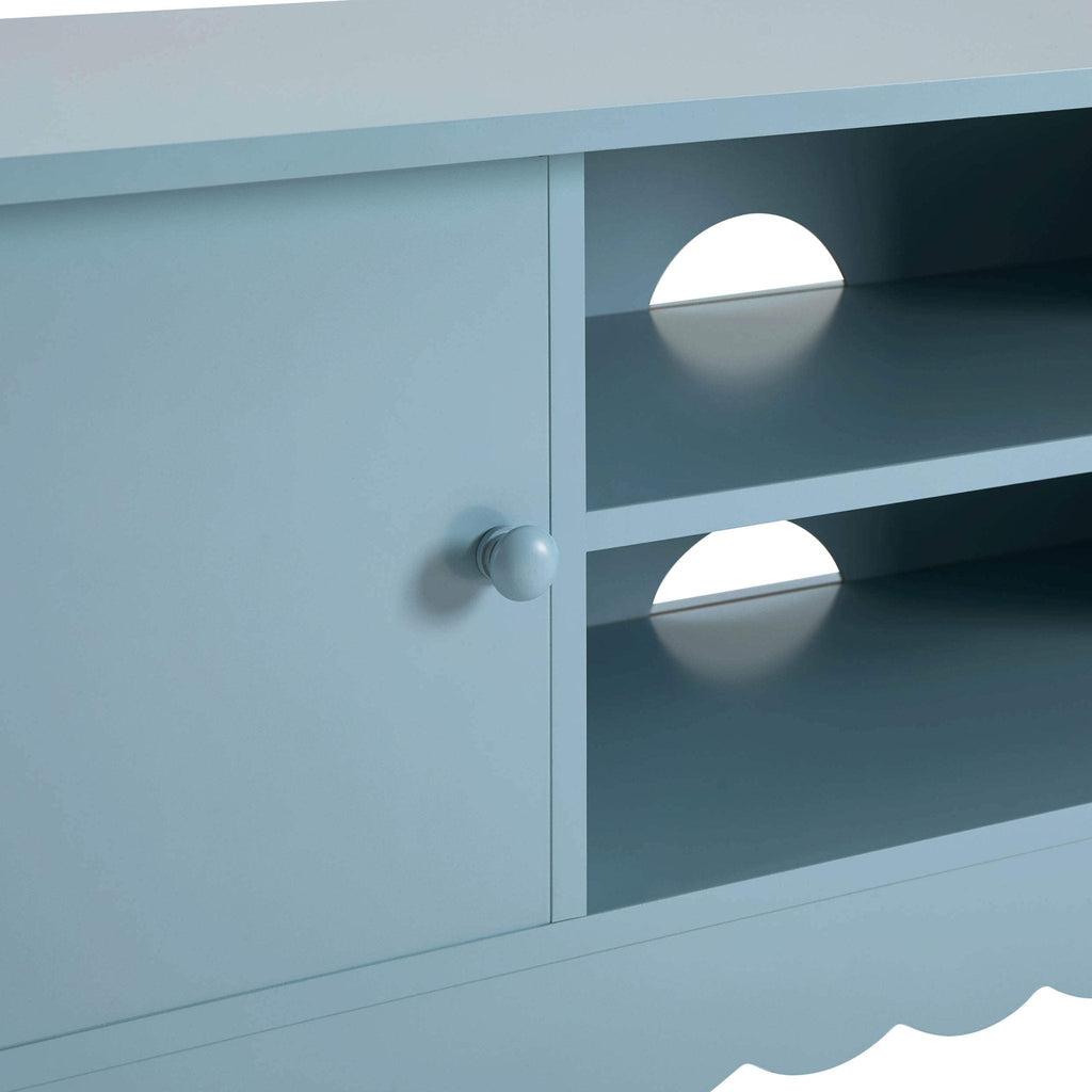 Dusklia - Betty Tv Unit for TVs up to 60  - Sky Blue