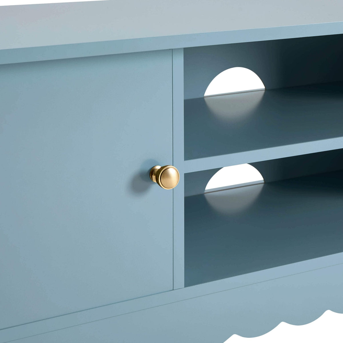 Dusklia - Betty Tv Unit for TVs up to 60  - Sky Blue