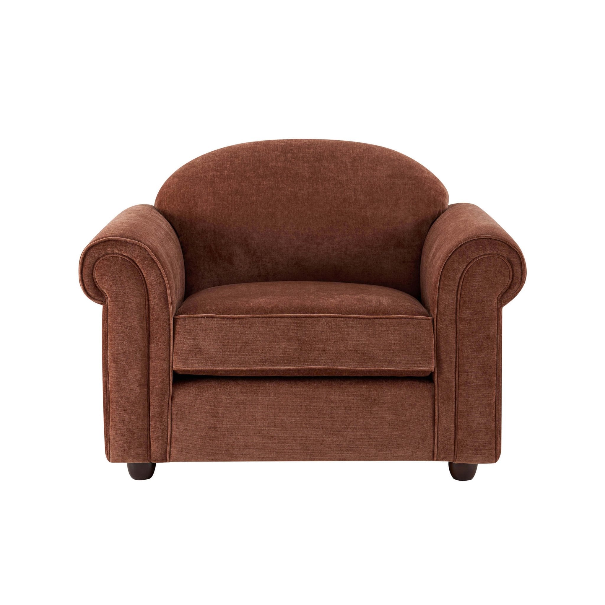 Causeuse Beverley - Chenille Rouille foncé