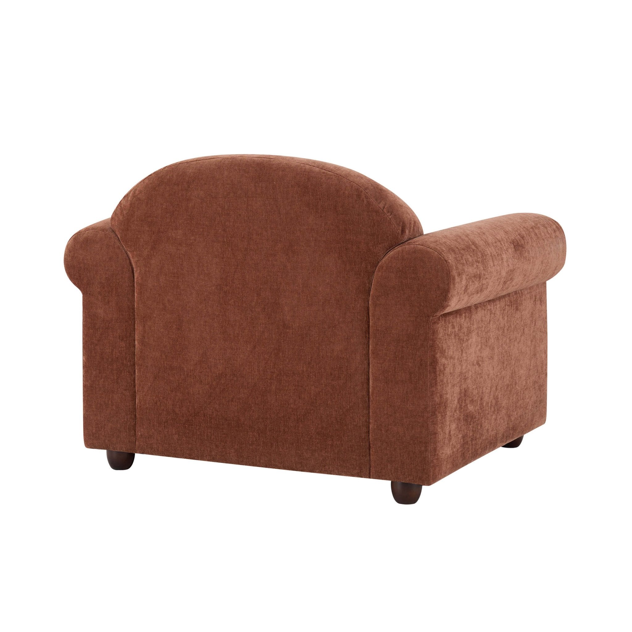Causeuse Beverley - Chenille Rouille foncé