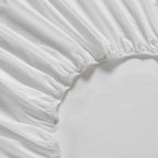 Dusklia - Bloomsbury 1000 Thread Count Fitted Sheet - White