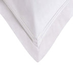 Dusklia - Bloomsbury 1000 Thread Count Pair of Oxford Square Pillowcases - White