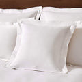 Dusklia - Bloomsbury 1000 Thread Count Pair of Oxford Square Pillowcases - White