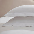 Dusklia - Pair of Bloomsbury 1000 Thread Count Oxford Pillowcases - White