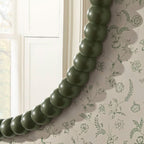 Dusklia - Bobbin Round Wall Mirror - Vetiver