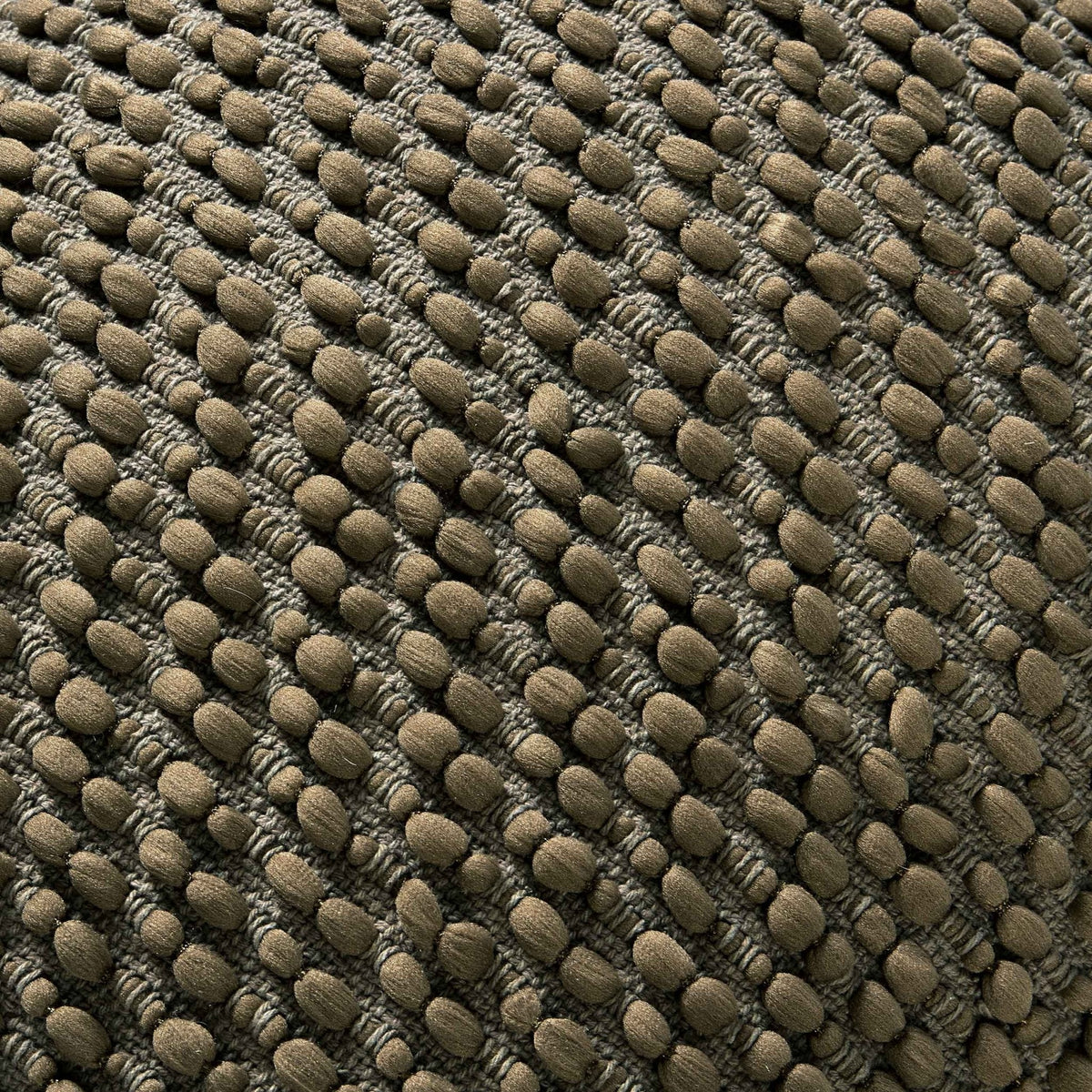 Dusklia - Bobble Loop Cushion Cover - Dark Green