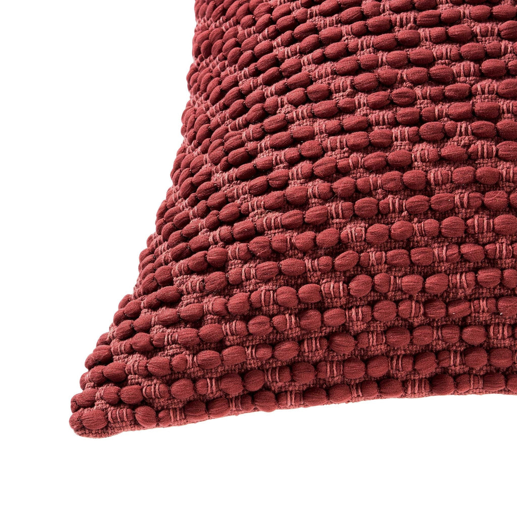 Dusklia - Bobble Loop Cushion Cover - Rust
