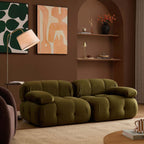 Dusklia - Bondi 2 Seater Sofa - Rich Green