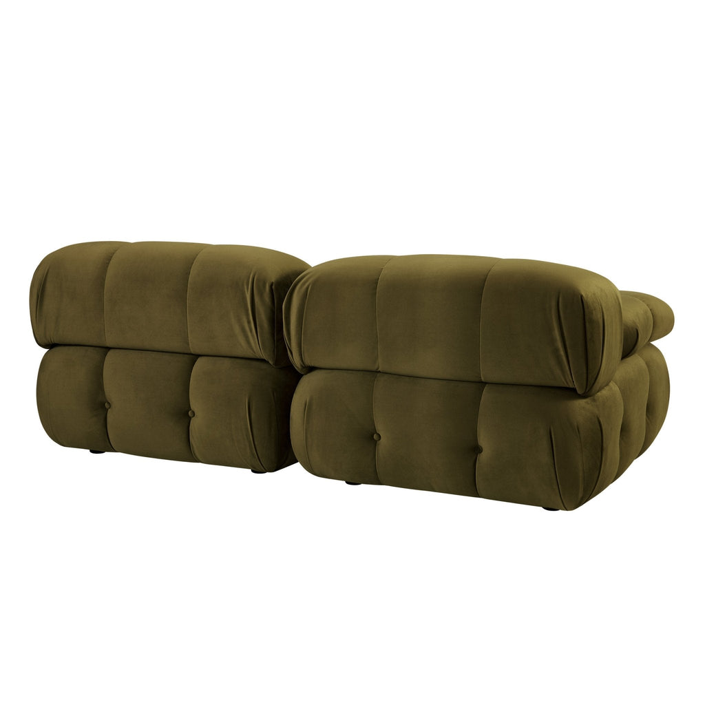 Dusklia - Bondi 2 Seater Sofa - Rich Green