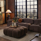 Dusklia - Bondi 3 Seater Sofa - Cappuccino
