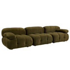 Dusklia - Bondi 3 Seater Sofa - Rich Green