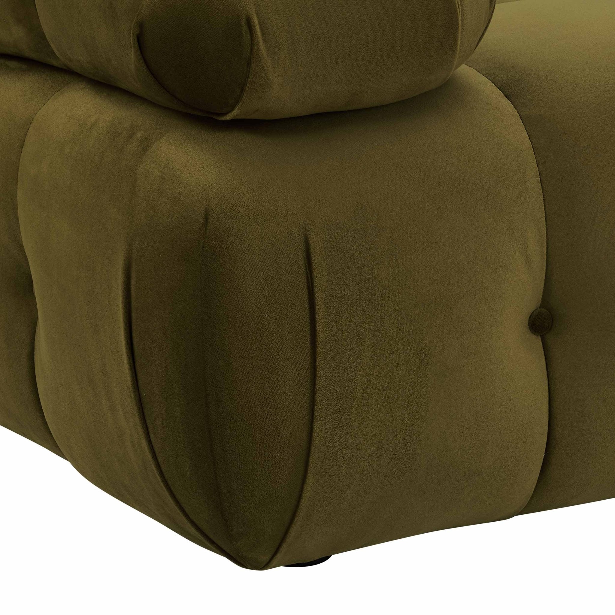 Dusklia - Bondi 3 Seater Sofa - Rich Green