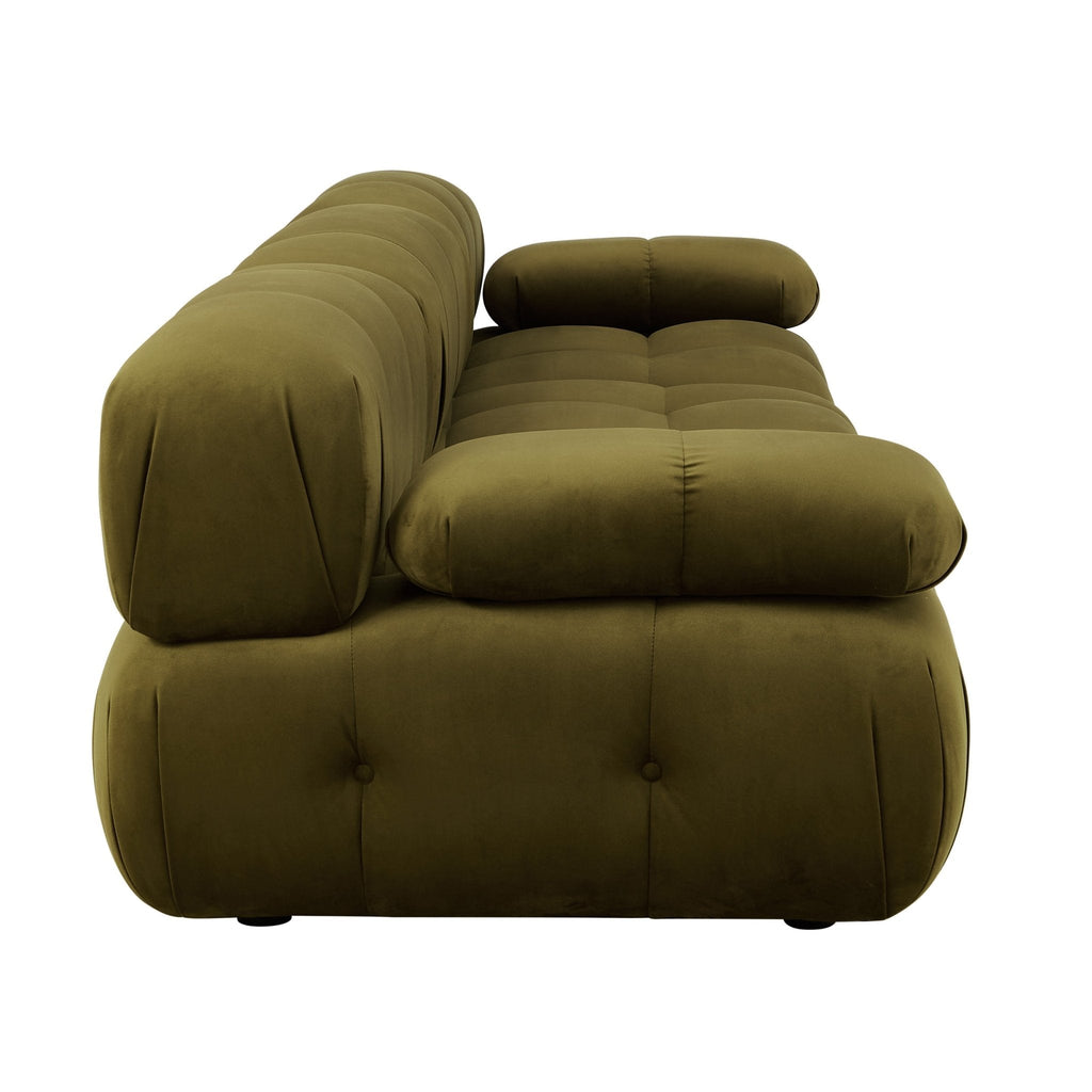 Dusklia - Bondi 3 Seater Sofa - Rich Green