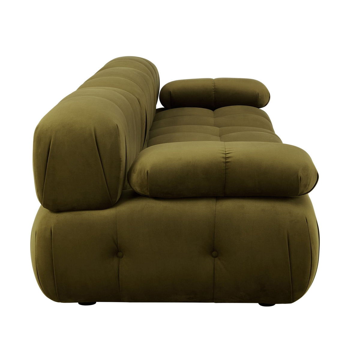 Dusklia - Bondi 3 Seater Sofa - Rich Green