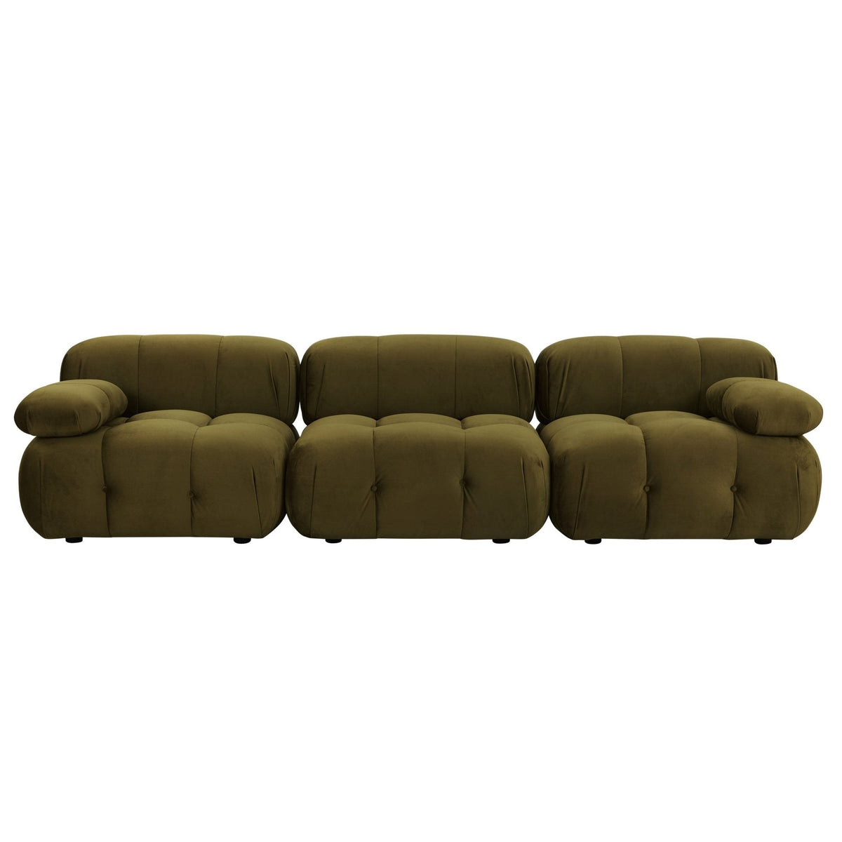 Dusklia - Bondi 3 Seater Sofa - Rich Green