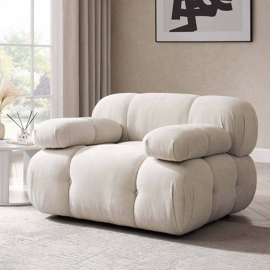 Dusklia - Bondi Armchair - Ivory