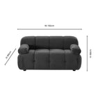 Dusklia - Bondi Small 2 Seater Sofa - Cappuccino