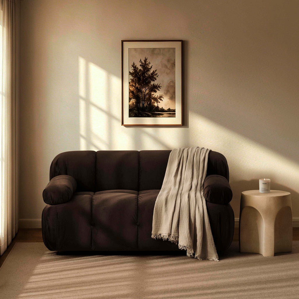 Dusklia - Bondi Small 2 Seater Sofa - Cappuccino