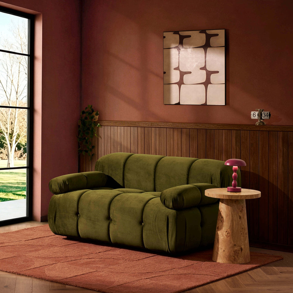 Dusklia - Bondi Small 2 Seater Sofa - Rich Green