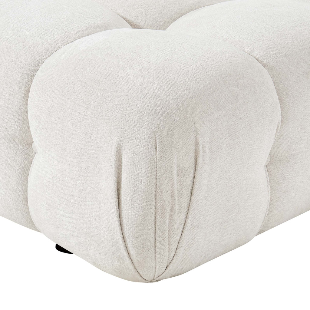 Dusklia - Bondi Pouffe - Ivory