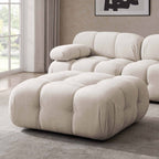 Dusklia - Bondi Pouffe - Ivory