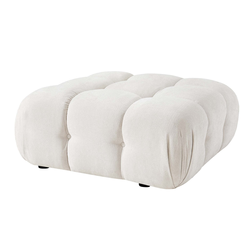 Dusklia - Bondi Pouffe - Ivory