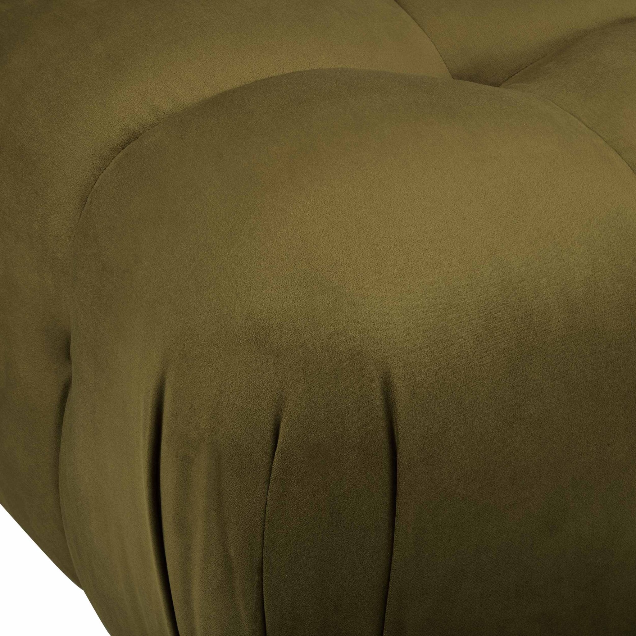 Dusklia - Bondi Pouffe - Rich Green