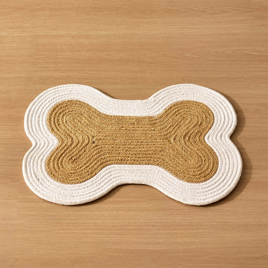 Dusklia - Bone Jute Food Mat - Natural