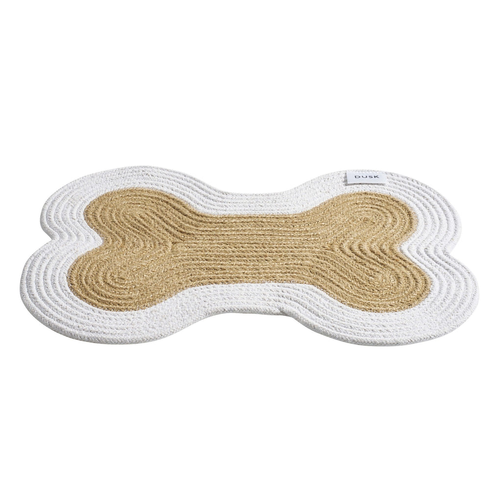 Dusklia - Bone Jute Food Mat - Natural