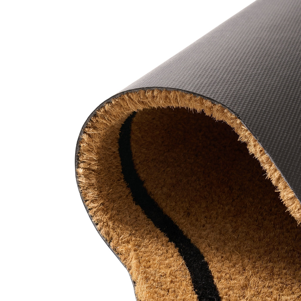 Dusklia - Bone Shaped Doormat - Natural