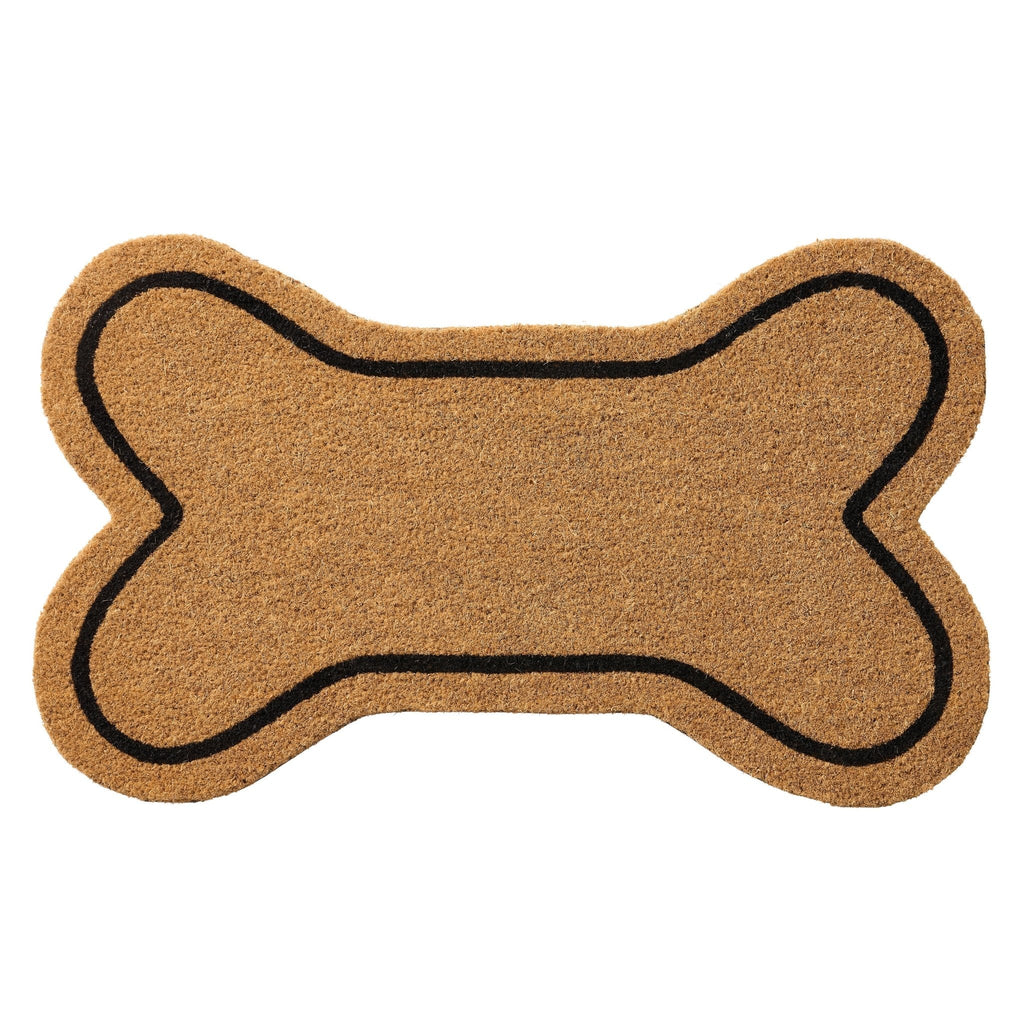 Dusklia - Bone Shaped Doormat - Natural