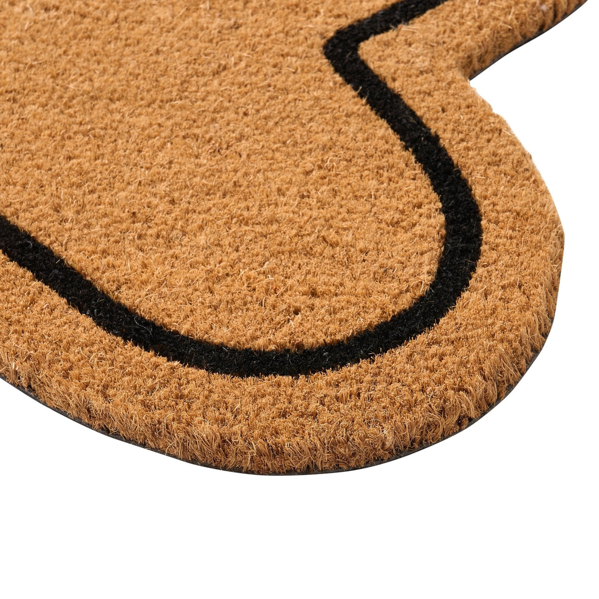 Dusklia - Bone Shaped Doormat - Natural