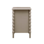 Dusklia - Bonnie Bobbin 2 Drawer Bedside Table - Taupe