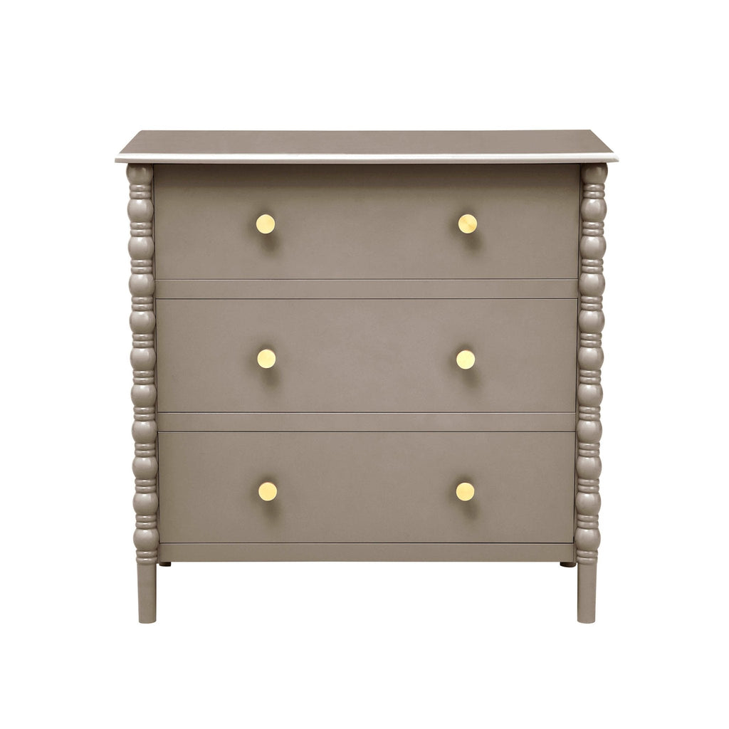 Dusklia - Bonnie Bobbin 3 Drawer Chest - Taupe