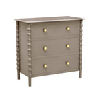 Dusklia - Bonnie Bobbin 3 Drawer Chest - Taupe