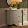 Dusklia - Bonnie Bobbin 3 Drawer Chest - Taupe