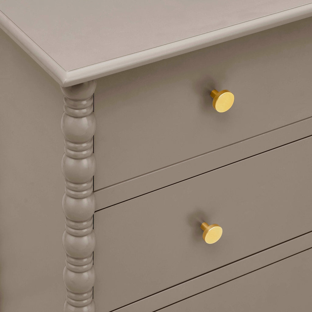 Dusklia - Bonnie Bobbin 3 Drawer Chest - Taupe