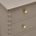 Dusklia - Bonnie Bobbin 3 Drawer Chest - Taupe
