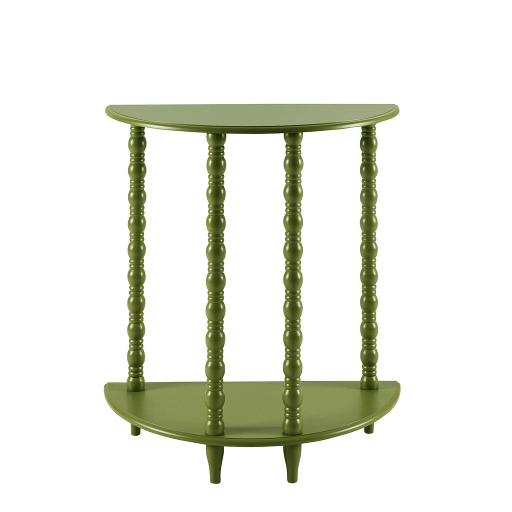 Dusklia - Bonnie Bobbin Console Table - Olive