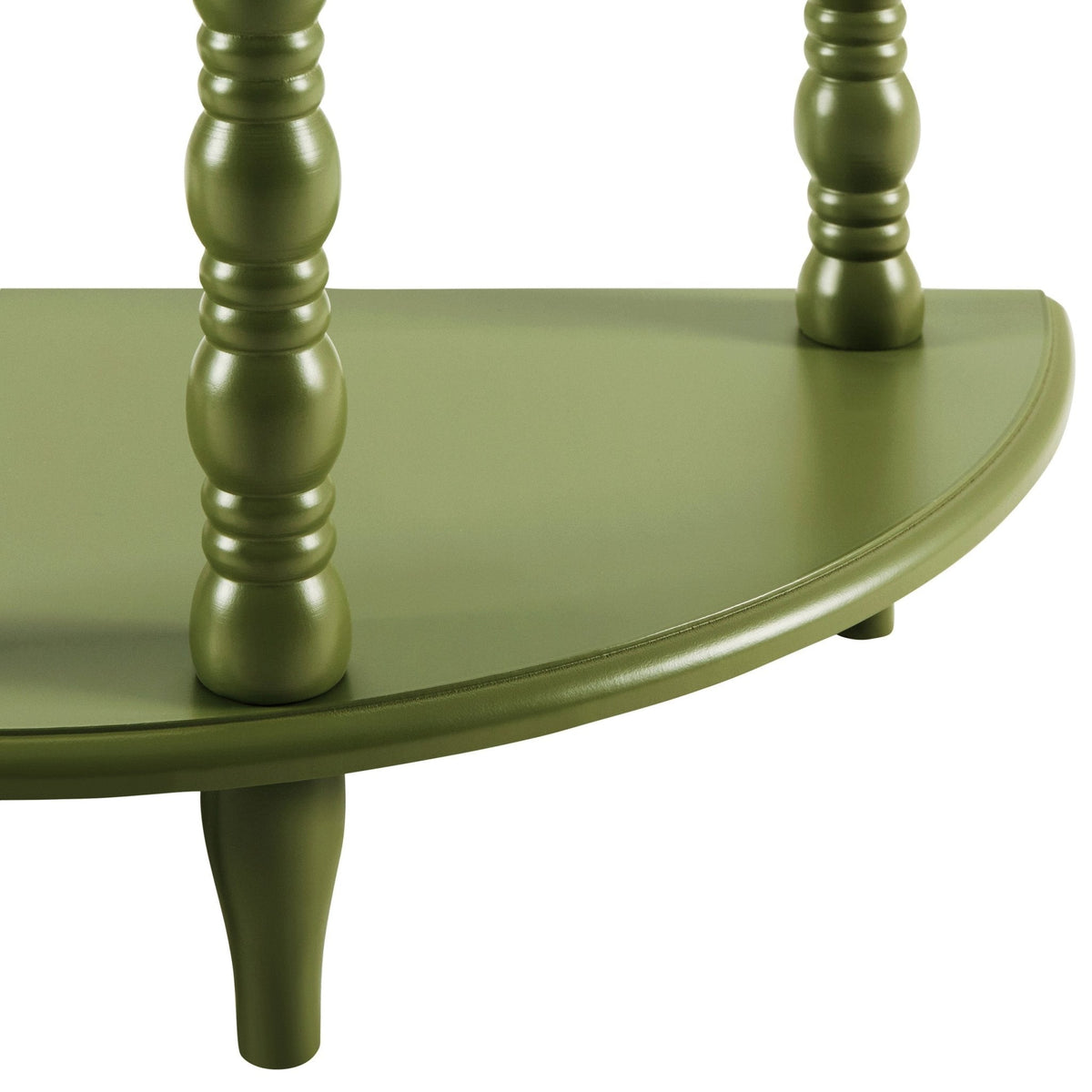 Dusklia - Bonnie Bobbin Console Table - Olive