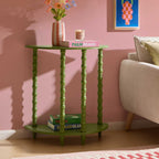 Dusklia - Bonnie Bobbin Console Table - Olive