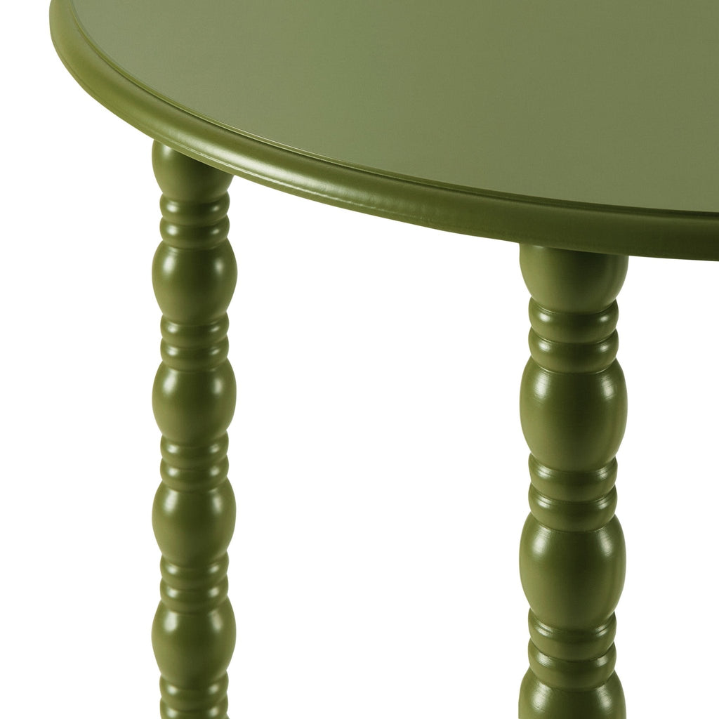 Dusklia - Bonnie Bobbin Console Table - Olive