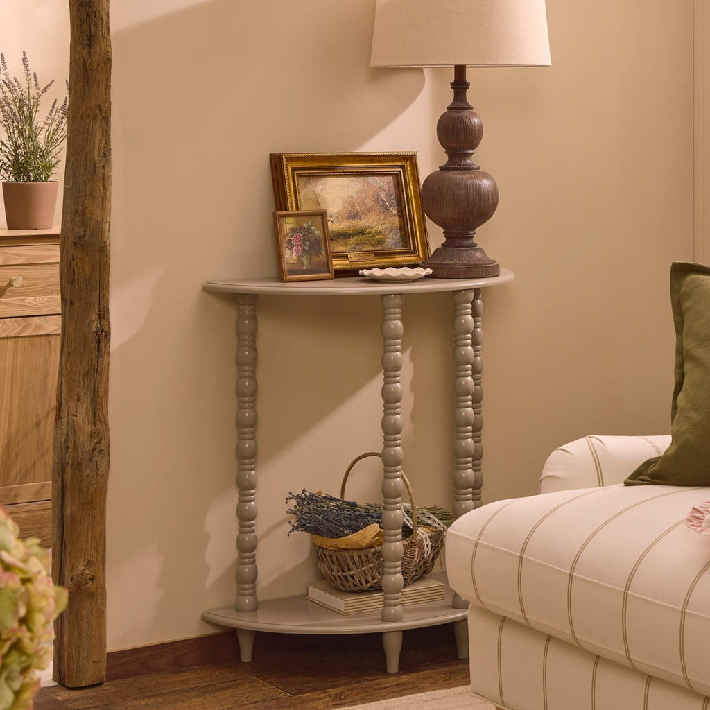 Dusklia - Bonnie Bobbin Console Table - Taupe