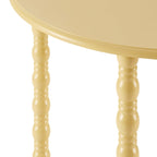Dusklia - Bonnie Bobbin Console Table - Vibrant Yellow