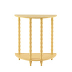 Dusklia - Bonnie Bobbin Console Table - Vibrant Yellow