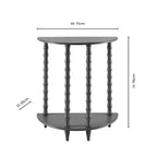 Dusklia - Bonnie Bobbin Console Table - Taupe