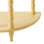 Dusklia - Bonnie Bobbin Console Table - Vibrant Yellow