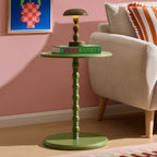 Dusklia - Bonnie Bobbin Side Table - Olive